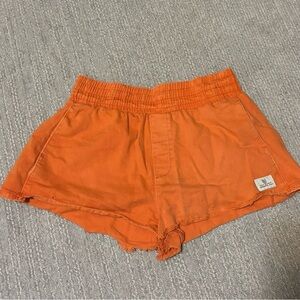 BDG Vibrant Orange Athletic Shorts